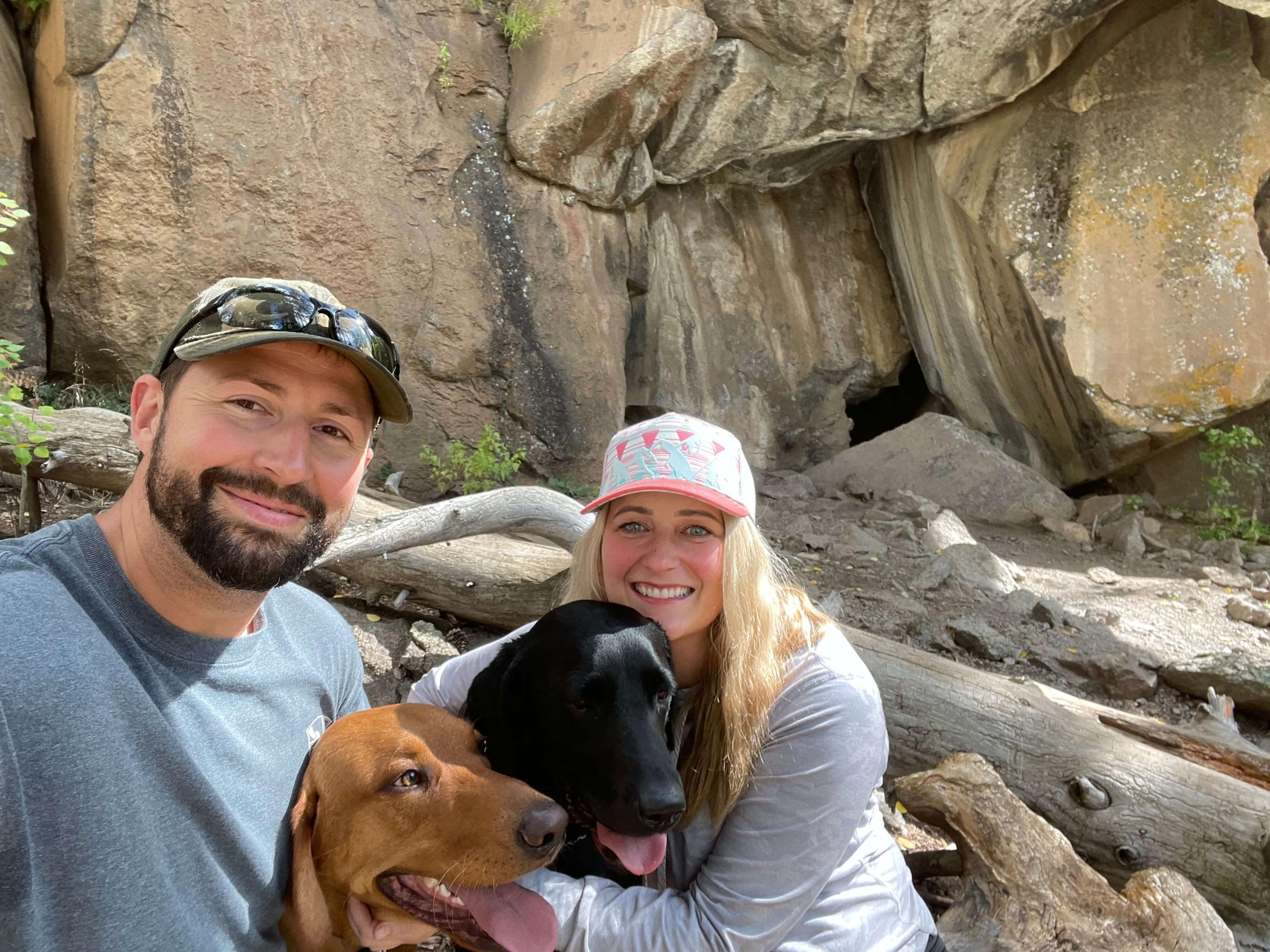 Dr. Jesse Saul, DVM Aspen Veterinary Clinic and fiancee in Flagstaff, Arizona